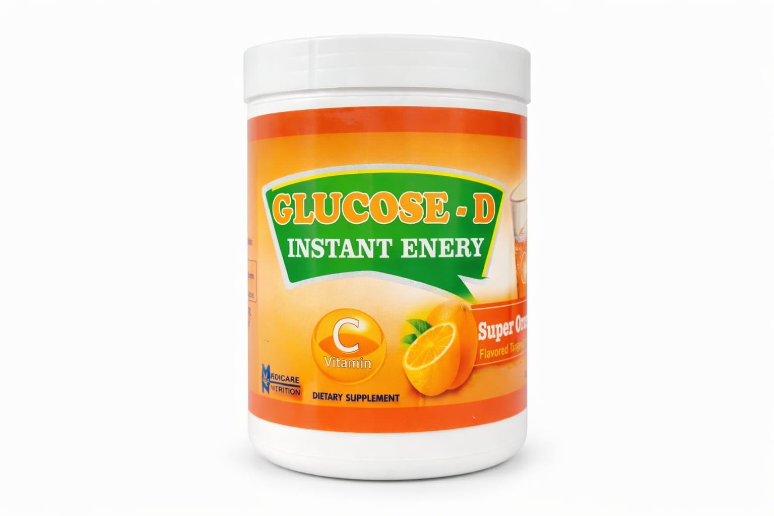 Medicare Glucose-D Instant Energy Drink - Super Orange Flavor | 500g | With Vitamin C | Instant Hydration & Energy Boost-image-49