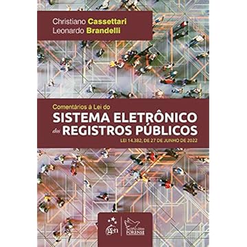 Capa do livro Comentários à Lei do Sistema Eletrônico dos Registros Públicos