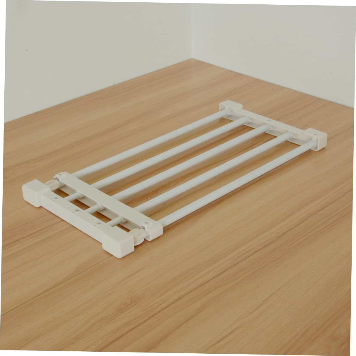 SEWOART Adjustable Shelf for Cabinet Retractable Rack Wardrobe Rack Shelf No Drill 30-40cm Extendable