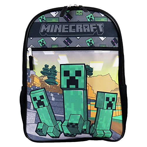 Minecraft Mochila Creeper and Mobs de 40,6 cm
