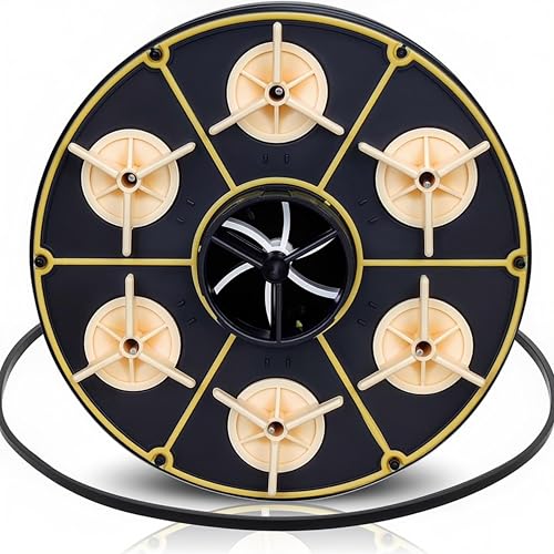 6-Port Water Valve Module Kit Compatible with Paramount In-Floor Pool Cleaning Systems – Replaces 004-302-4408-00 & Includes O-Ring – Fits PCC2000, Pool Valet, PV3, Vanquish & More