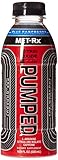 Met-Rx Nos Pumped Blue Raspberry Nutritional Supplements, 12Count