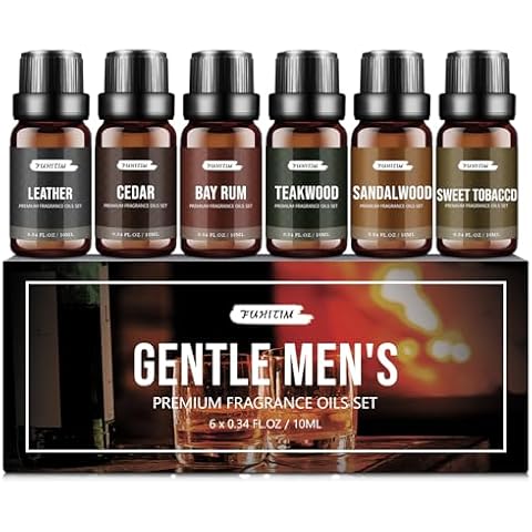 FUHITIM Gentlemen's Fragrance Oil Set Cover