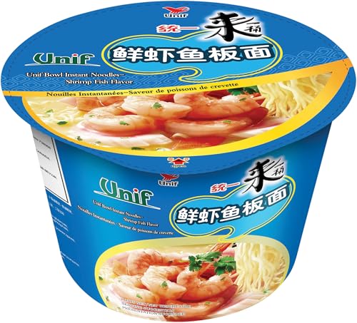UNIF Fideos instantáneos con sabor a gambas, 1 x 108 g