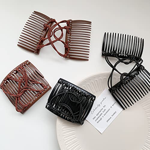 2 Peines Elásticos de Plástico para Pelo Rizado miniatura 2