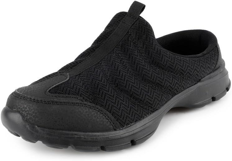 Clogs & Mules Summer Gardens Slippers Slip On Comfortable Breathable Casual Lightweight Sandals for Men, Black UK7-11
