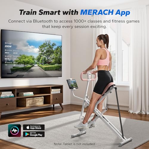 image for MERACH Upgraded Squat Machine for Women, Smart Row and Deep Squat Trai