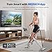 MERACH Upgraded Squat Machine for Women, Smart Row and Deep Squat Trainer with Tablet Stand, Adjustable Resistance & 350LB Weight Capacity, Foldable Home Exercise Equipment, Connect MERACH APP, Pink