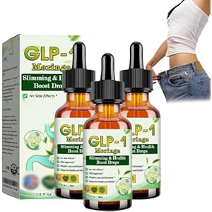 HHVB GLP-1 Health Boost Drops,HHVB GLP-1 Moringa & Health Boost Drops,HHVB Organic Moringa GLP-1,GLP-1 Supplement Drop,Gut & Digestive Immune & Energy Support (3)