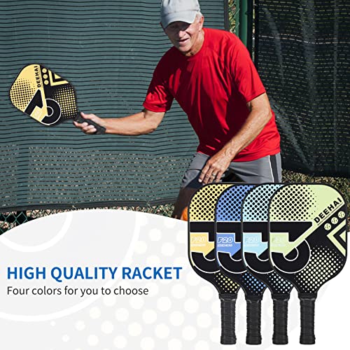 Quiet Pickleball Paddles Pickleball Set Pickleball Rackets, Quiet