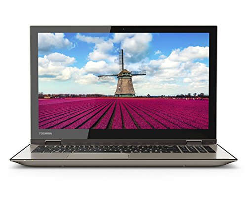 Toshiba Satellite Fusion 15 L55W-C5258 Signature Edition 2-In-1 Pc - 15.6' Full Hd Touchscreen, Intel I5-5200U, 8Gb Ram, 1Tb Hdd, Windows 10 - Satin Gold