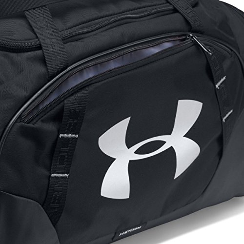 Under Armour Undeniable Duffle 3.0 Gym Bag , Black (001)/Silver , Medium