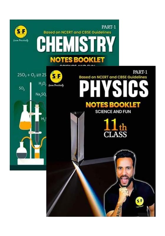 Science and Fun Physics & Chemistry Notes Booklet Class 11th - Part 1 Paperback