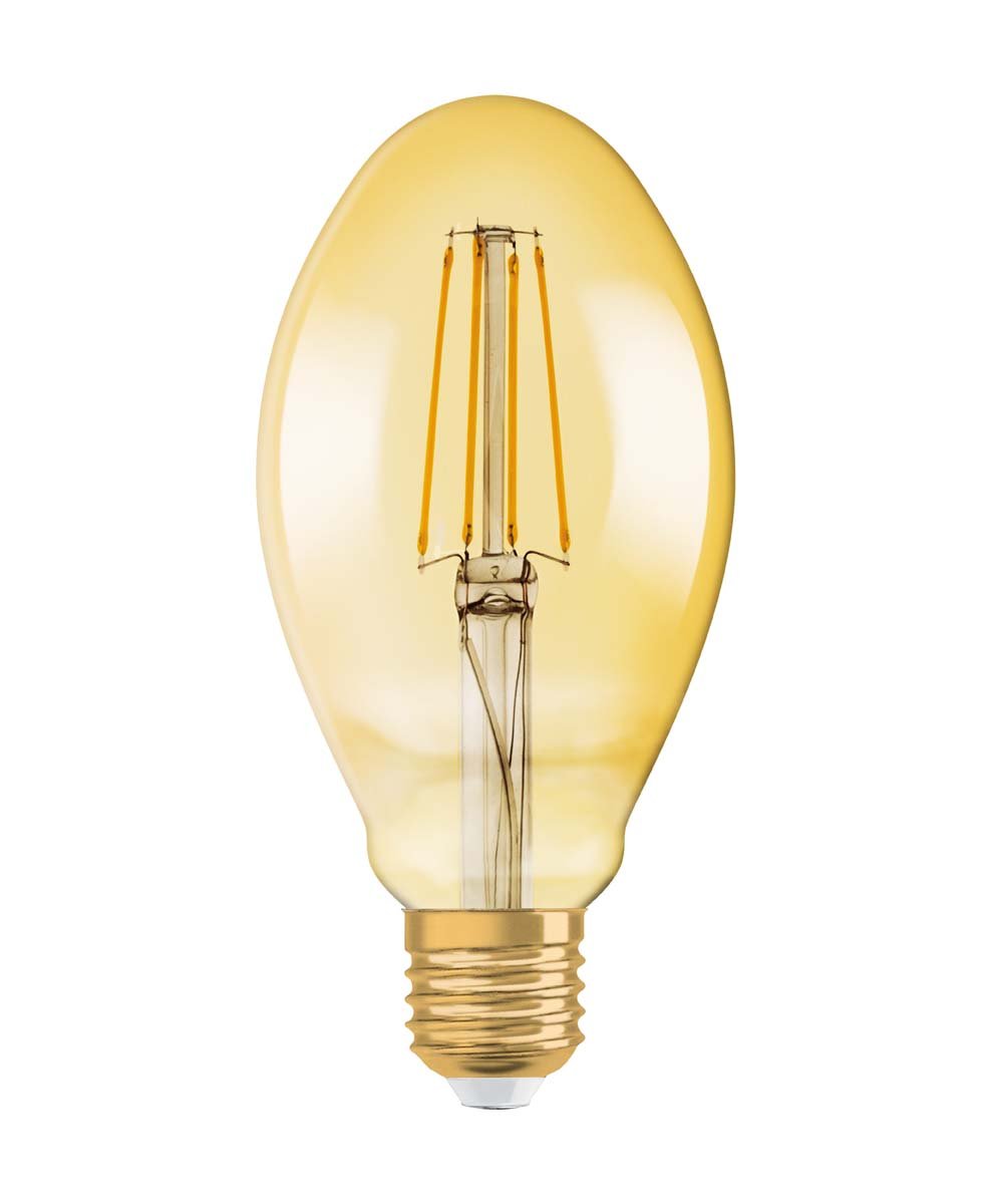 OSRAM Lamps Osram LED Vintage 1906 Lampe, Sockel: E27, Warm White, 2500 K, 4, 50 W, Ersatz für 40-W-Glühbirne 4058075091979