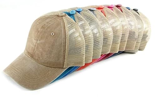 Croogo ZM02-2 Men Women Summer Mesh Baseball Cap Quick Dry Cooling Sun Protection Golf Cap Running Adjustable Snapback Hat,Gray-Zm02 thumb #4
