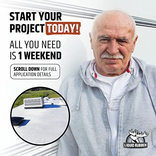 Liquid Rubber 14101 Rv Roof Coating - Solar Reflective Sealant thumb #5