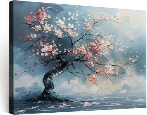 Arbre de Vie Onirique Tableau Décoration Murale Chambre Fille