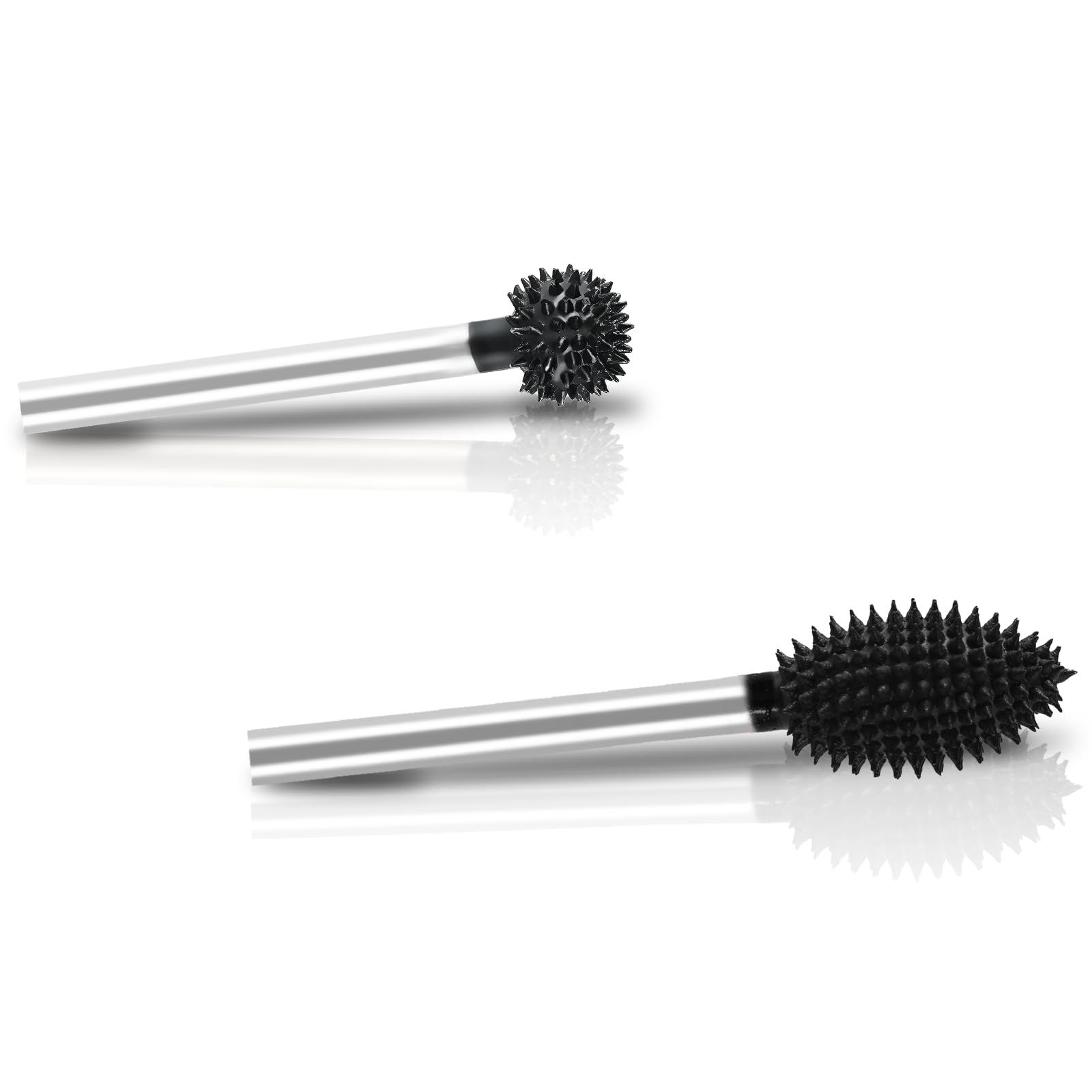 CAELUM 2 Pcs Rotary Burr Kit, 1/8" Shaft, Very Coarse - Woodworking Attachment for Dremel, Foredom, DeWalt, Milwaukee Tools, Carving Burrs for Carving Engraving in Wood, Rubber, Plastic