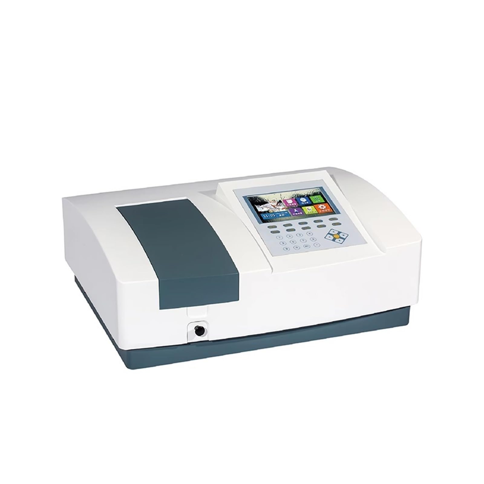 Espectrofotómetro, Espectrofotómetro UV-Vis De Sobremesa 340-1020nm Analizador Laboratorio Manual Ancho Banda 4nm