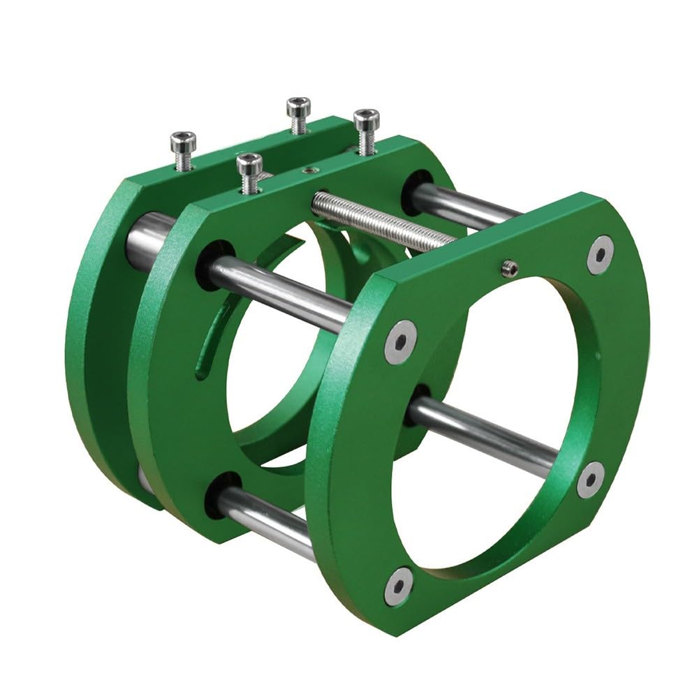 Podstawa do podnoszenia routera do obróbki drewna, metalowy ręczny system podnoszenia z 4 zaciskami szczękowymi, pasuje do maszyn do przycinania 64-66 mm, płyta ze stopu aluminium CNC, 51 mm, kolor
