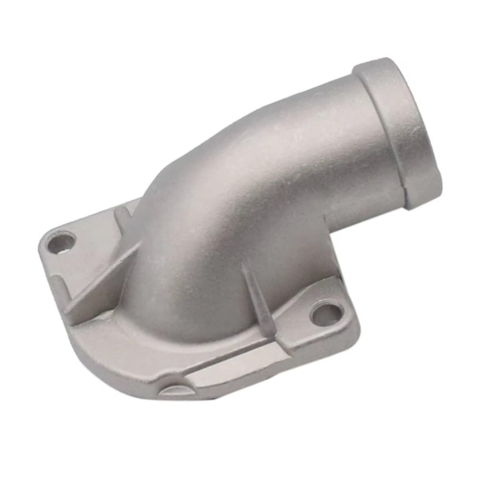 Car Thermostat Assembly Compatible with Vw for Golf 1974 1975 1976 1977 1978 1979 1980 1981 1982 1983 1984 1985 1 Pcs Coolant Flange Hose Pipe Connector 055121121F