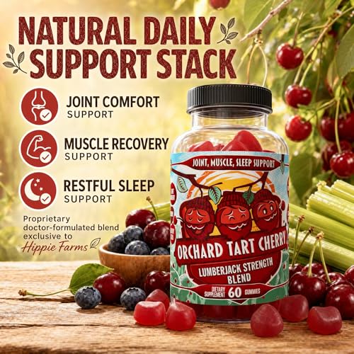 Hippie Farms Orchard Tart Cherry Gummies
