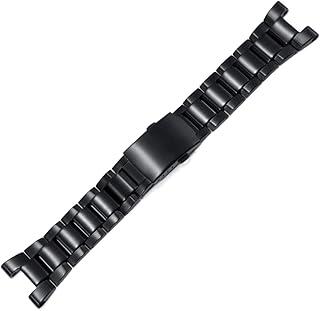 Replacement Watch band for Casio G-SHOCK GST-W300 W400 GST-B100 GSHOCK Stainless Steel 3Beads Wrist Bracelet Belt