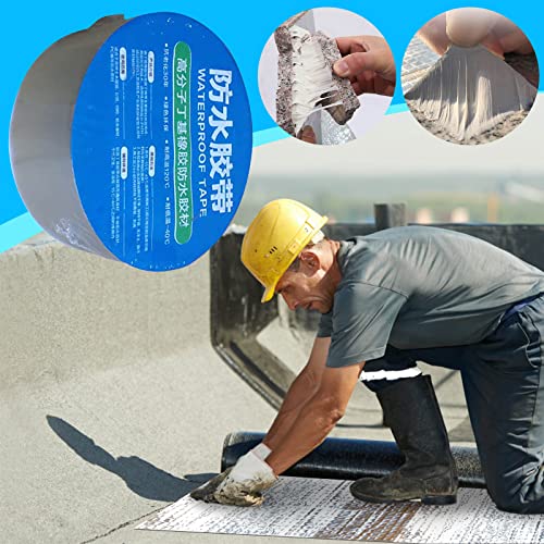 Dyegold Aluminum Foil Butyl Tape Waterproof Roll Material Sealing Self-Adhesive Strip Tape Color Steel Roof Leak Trapping Material #TOP1
