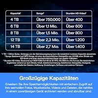 WD My Book 12 TB USB 3.0 Desktop-Festplatte mit Passwortschutz (Desktop-Speicher, Sicherungssoftware, Hardwareverschlüsselung, SuperSpeed USB) – Ansicht 5