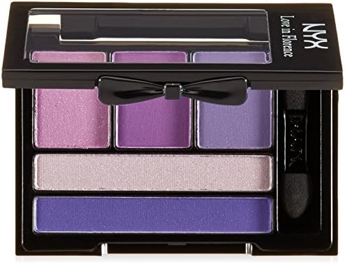 NYX Professional Makeup Love in Florence Eyeshadow Palette, Xoxo/Mona, 0.2 Ounce