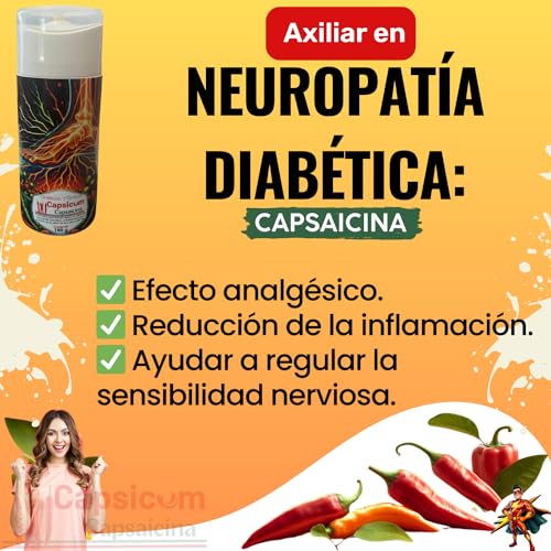 Cremas Y Tratamientos, Drugstore diabet tx crema Marca Capsicum Capsaicina (2)