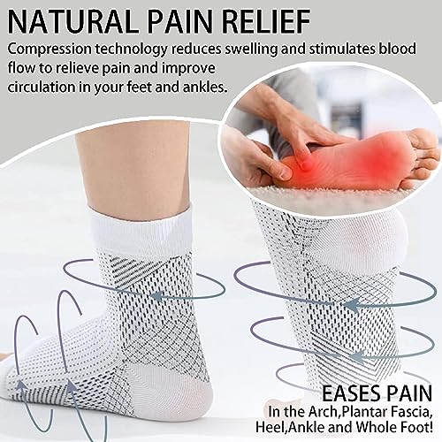 Kompressionssocken Baicai – 2 Paar Orthopädische Socken