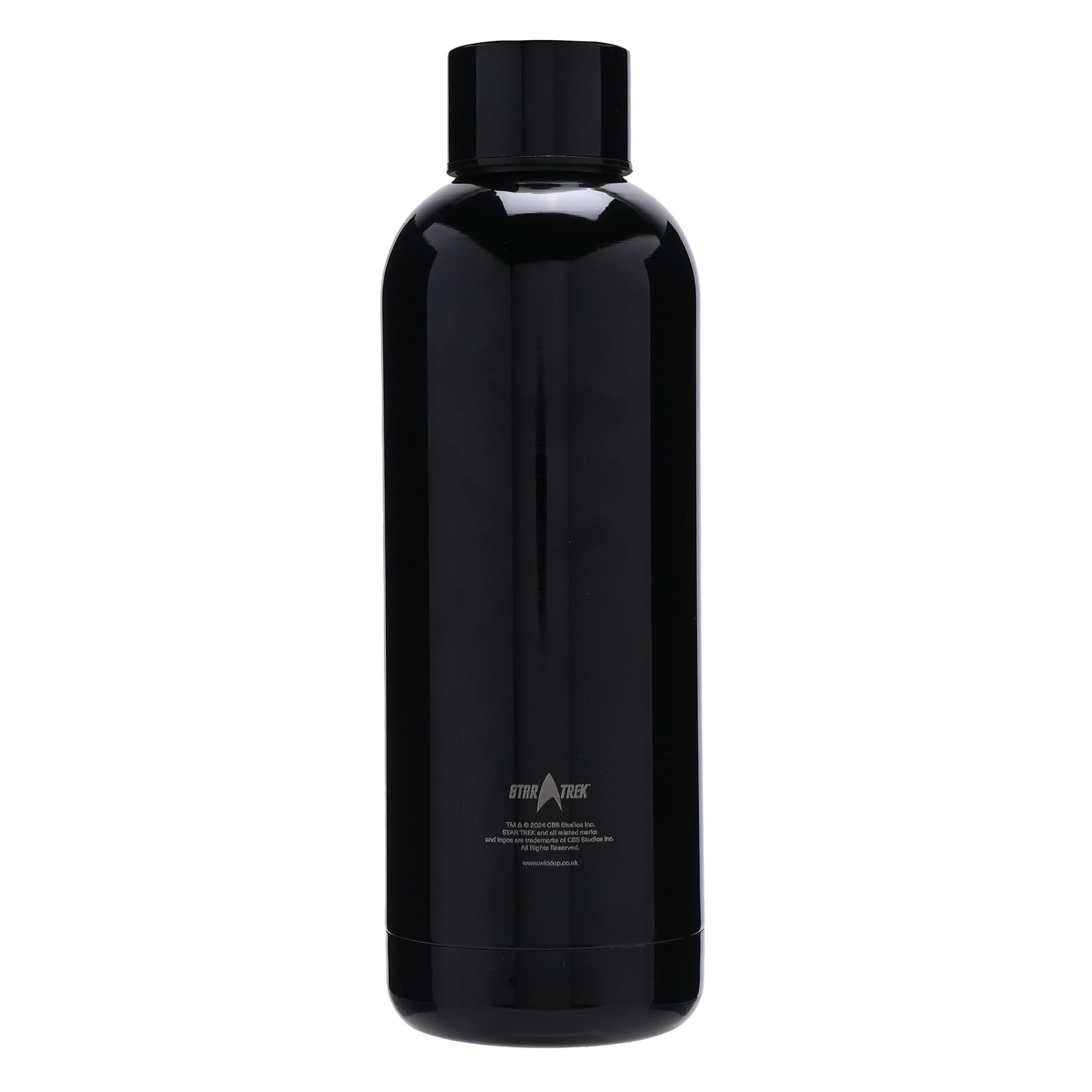 Star Trek U.S.S. Enterprise NCC-1701 Bouteille d'eau (500 ml) | Bouteille isotherme à double paroi en acier inoxydable anti-fuite | Produit officiel Star Trek pour les fans et les collectionneurs