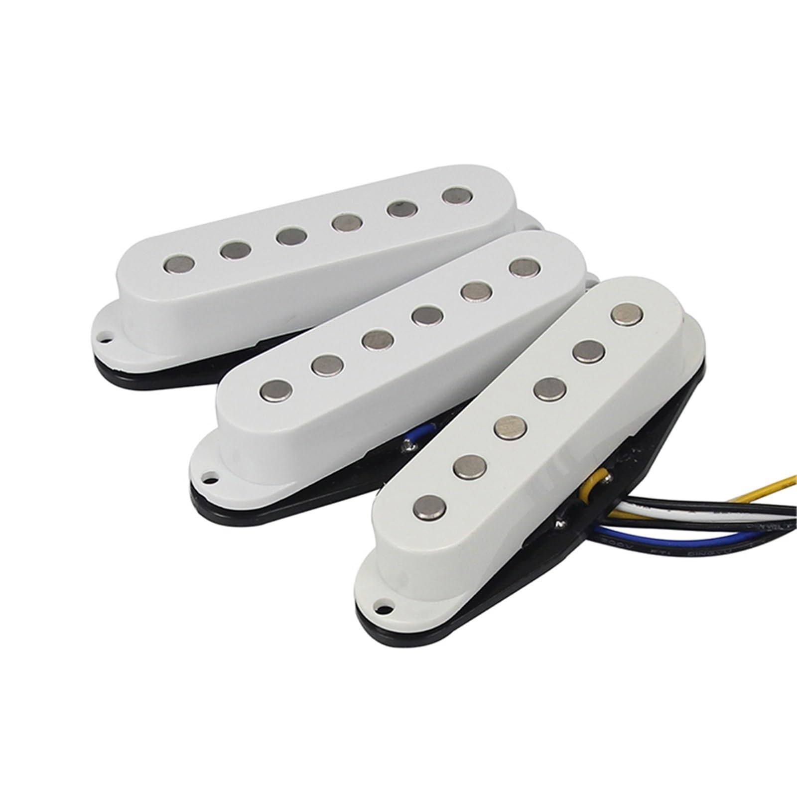 Profesjonalna Wydajność Przetworniki Do Gitary Ele Gitara Elektryczna Z Pojedynczym Przetwornikiem Płaski Plastikowy Klips Do Drutu Alnico5 Gitara Z Pojedynczą Cewką Aluminiowo-niklowo-kobaltowa(F)
