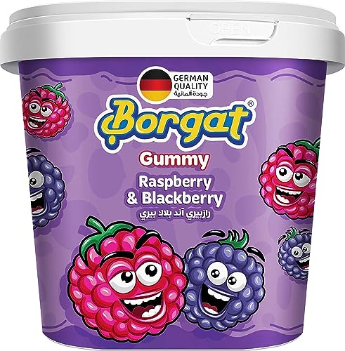 BORGAT GUMMY R.BERRY&BLK.BERRY TUBS 160G