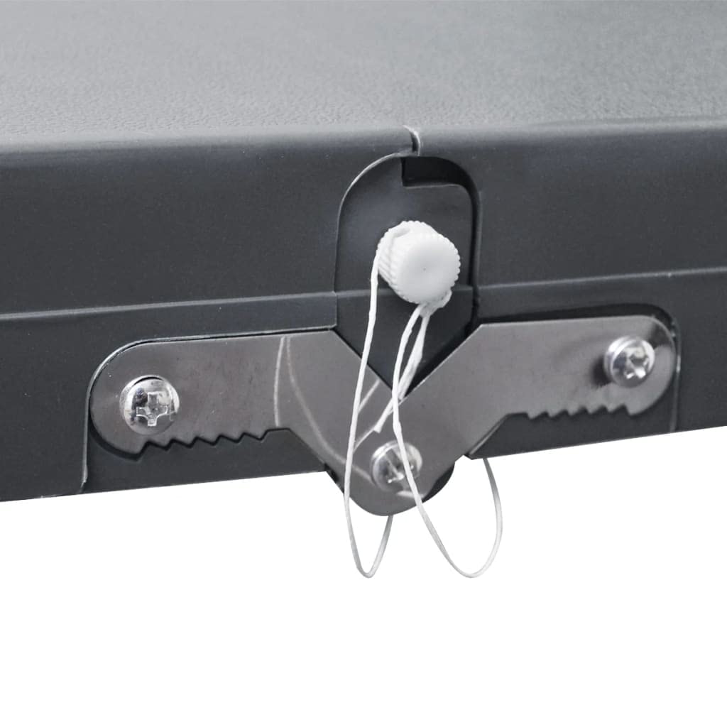 vidaXL Ensemble de Table Pliable de Camping avec 4 tabourets Aluminium