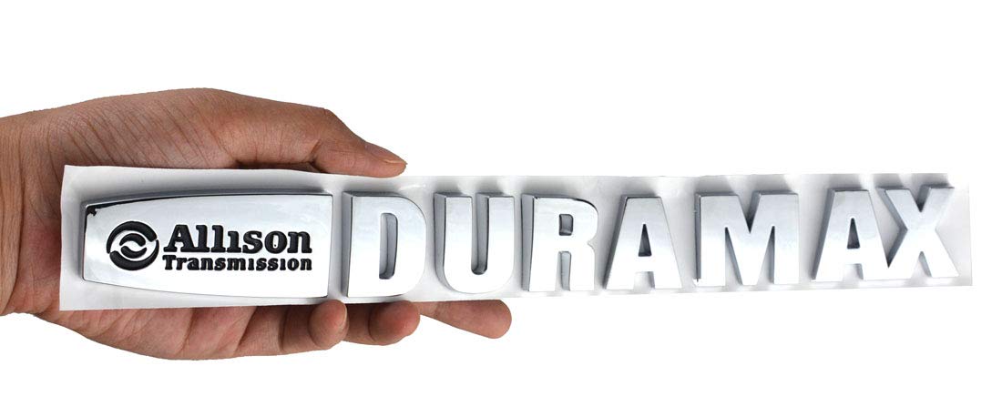 2x Allison 6.6HD DMAX Emblems Car Badge For Silverado 2500HD - Foto 10