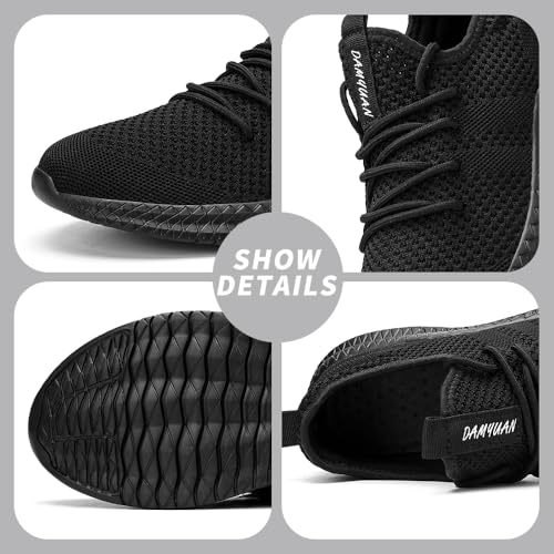 Image of Mens Running Tennis Casual Walking Shoes Fashion Athletic Gym Sports Sneakers for Men Breathable Lightweight Comfortable Shoes