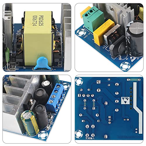 Image of 2PCS AC to DC Isolated Power Supply Module DC 24V 4A 5V Dual Output Power 120V (90-256V) 50-60Hz to 24V 5V 120W Max Industrial Power Module (Dual Output 24V 4A / 5V 1A)