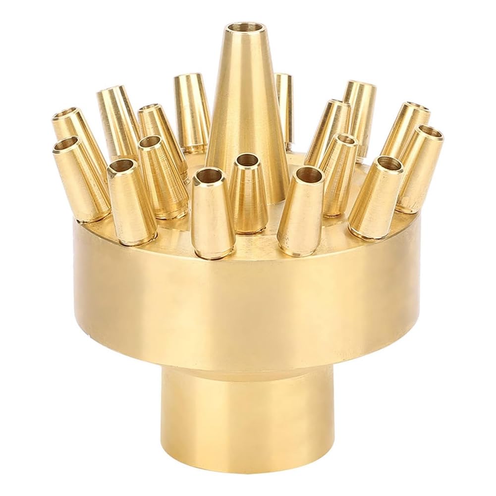 CTRLZS Pond Fountain Head, Garden Water Fountain Sprays Nozzle Sprinkler Heads Female Thread 1inch