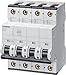 Siemens 5SY46028 Supplementary Protector, UL 1077 Rated, 3 Pole Breaker + Neutral, 2 Ampere Maximum, Tripping Characteristic D