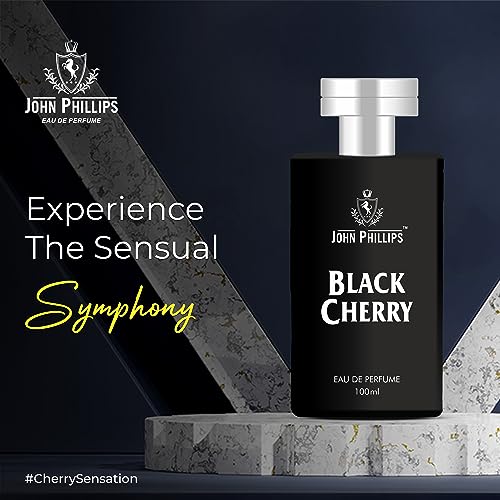 Image of John Phillips Blackcherry & Black 100 ml + 50 ml Eau De French Perfume For Men
