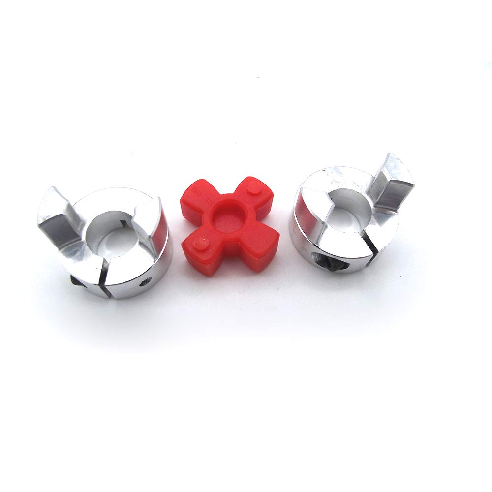 Kuppler 4pcs Aluminium Flexible Wellenkupplung D25 L30 8x10mm for Motorverbinder YIJIAN