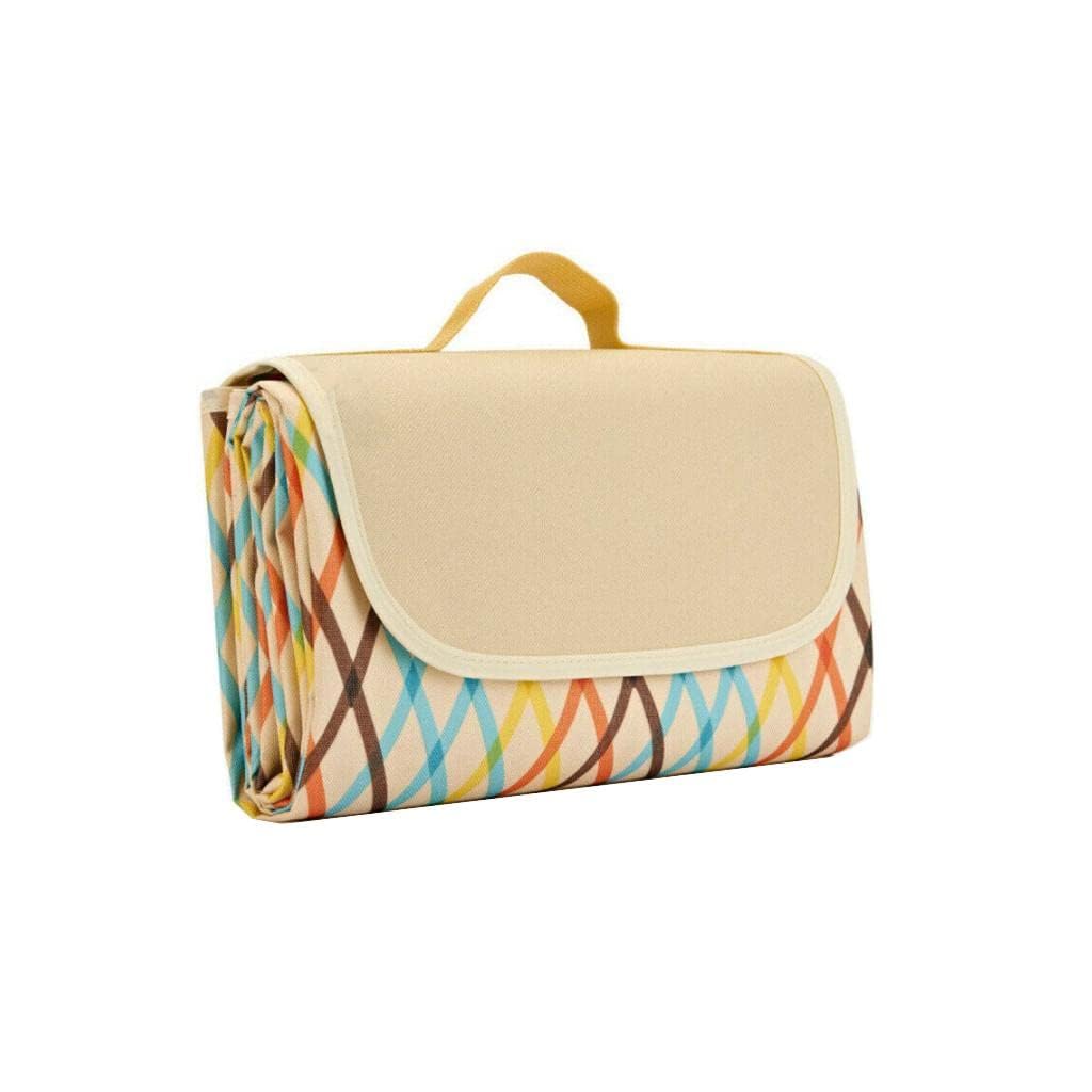 Outdoor Picnic Blankets Washable Waterproof Foldable Sandproof Extra Large Mat for Park Beach Camping (Multicolor)-picture-27