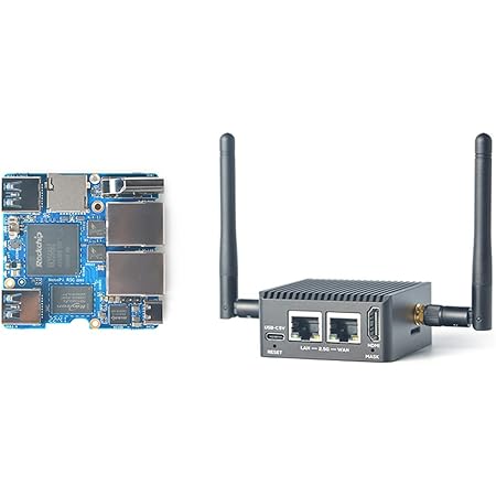 Nanopi R5C Mini-WiFi-Router OpenWRT mit Zwei PCIe-2,5-Gbit/s-Ethernet ...