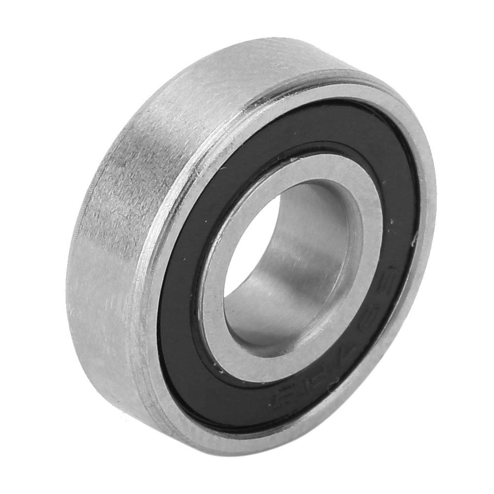 10 szt. Uszczelnione Gumowe łożysko Kulkowe z Głębokim Rowkiem Miniaturowe łożysko (698-2RS Średnica wewnętrzna: 8 mm Średnica zewnętrzna: 18 mm)