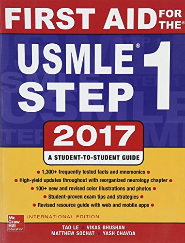 First Aid for the USMLE Step 1 2017 125992159X Book Cover