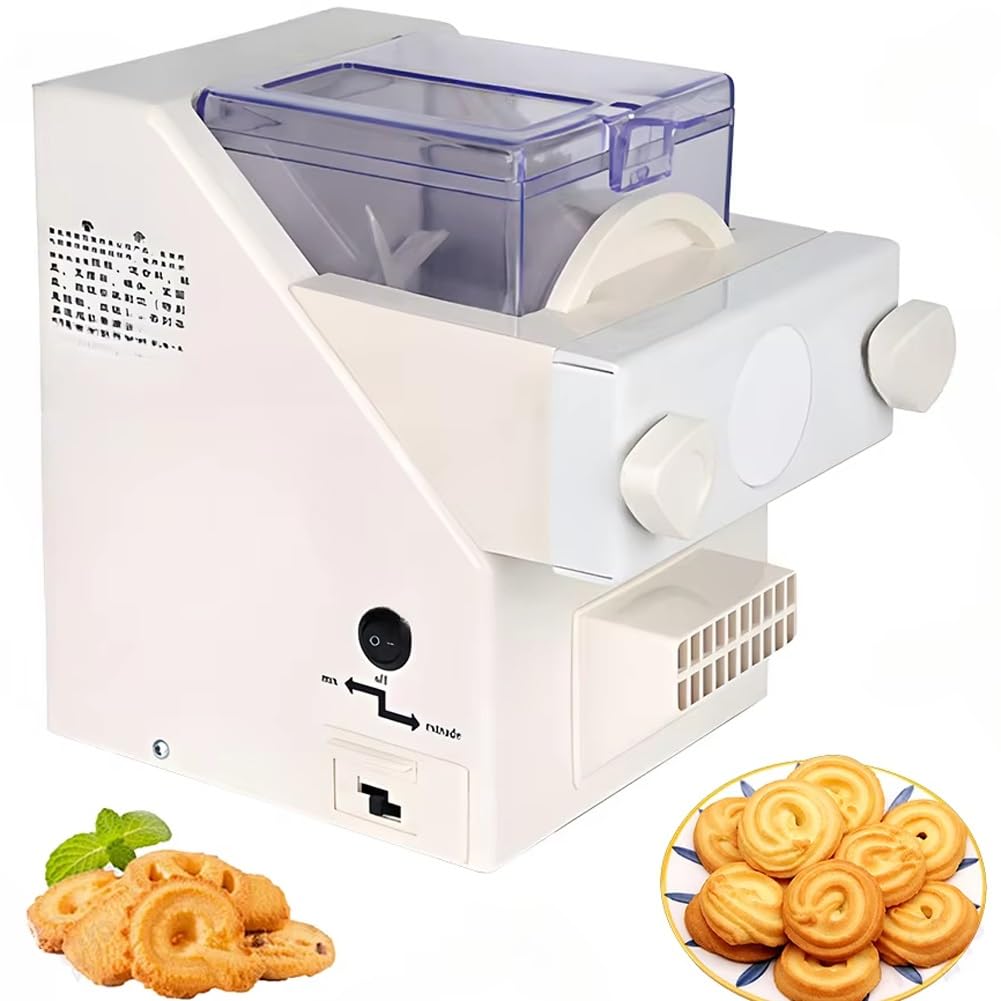 Macchina elettrica della Stampa dei Biscotti 8 Ugelli 6 Muffe 50-60 RPM Auto Biscuit Maker per la Cucina Fai da Te Cucina Bakery Dessert Shop Uso Commerciale