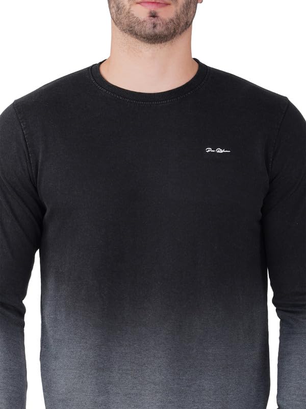 Image of PRORIDERS Men Dip Dyed Pure Cotton Full Sleeve t Shirts