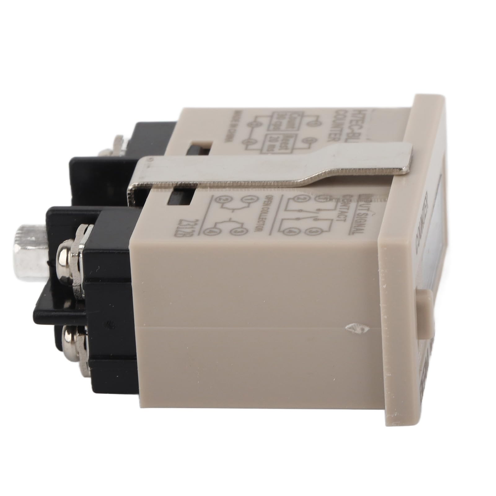 HighPerformance Digital Electrical Counter with 6-Digit LCD Display and No Voltage Input for Accurate Counting | H7EC BLM Electronic Counter | 48x24mm Standard Size for Easy